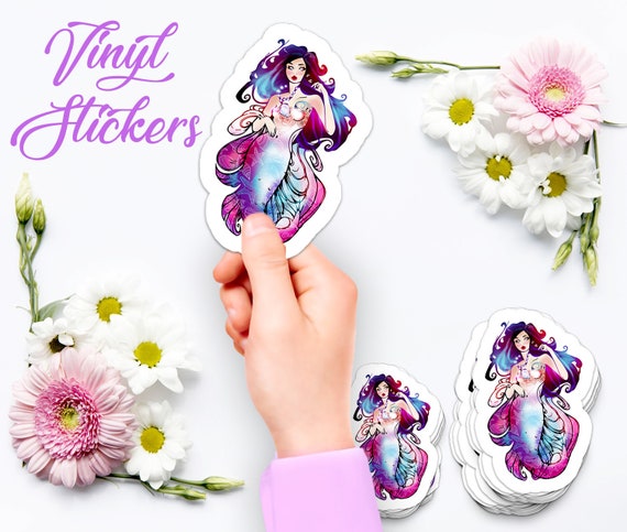 Beautiful Little Mermaid Aesthetic Stickers Etsy Singapore