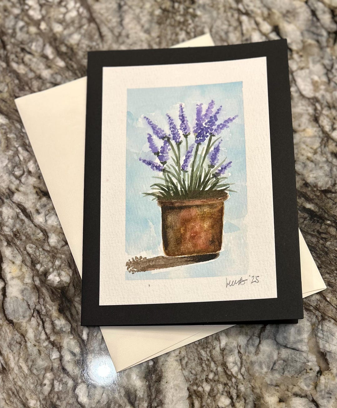 Original Hand Painted Watercolor Greeting Card - Etsy