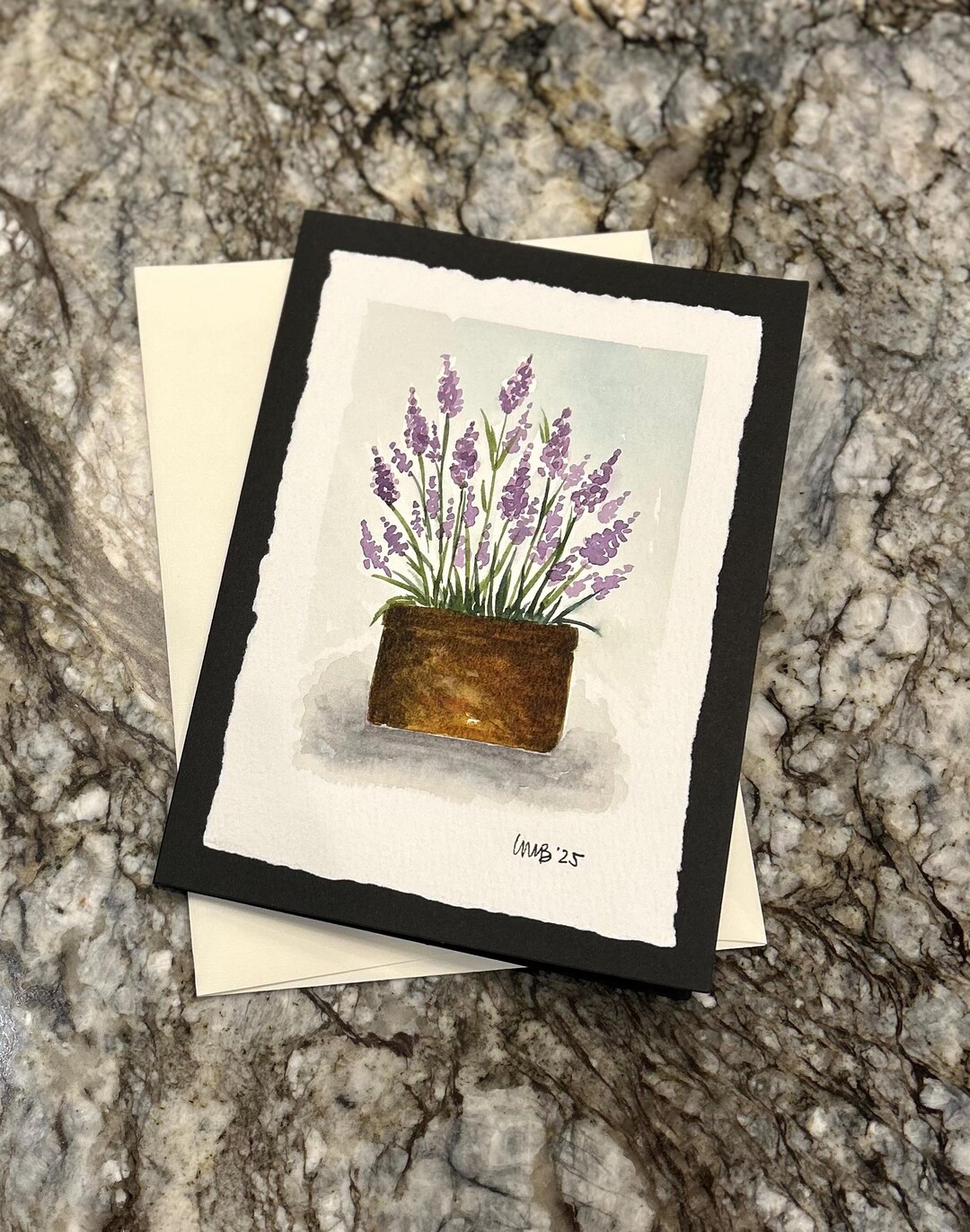 Original Hand Painted Watercolor Greeting Card - Etsy