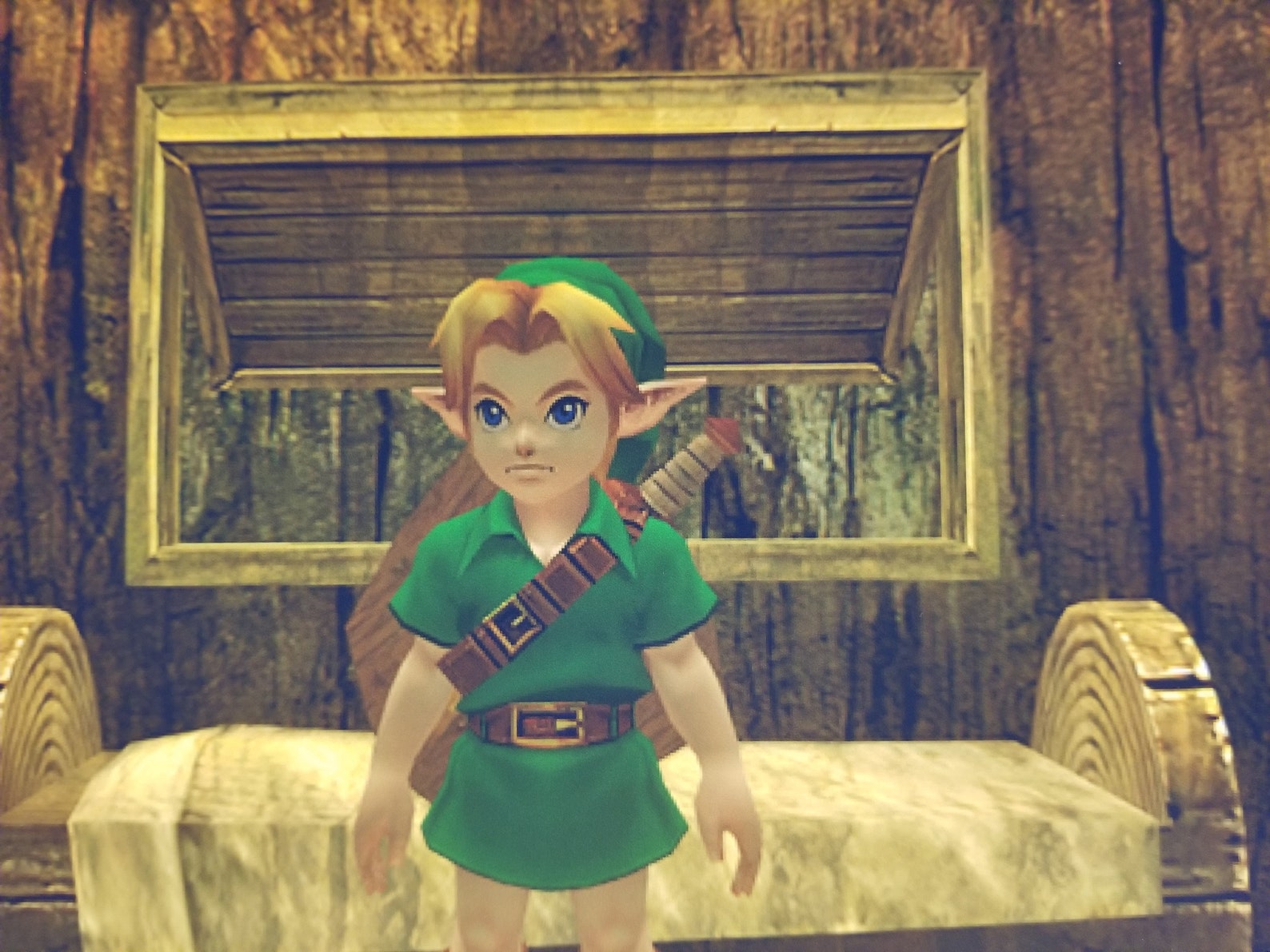 Zelda Ocarina of Time Poster Home Sweet Home Video Game Etsy