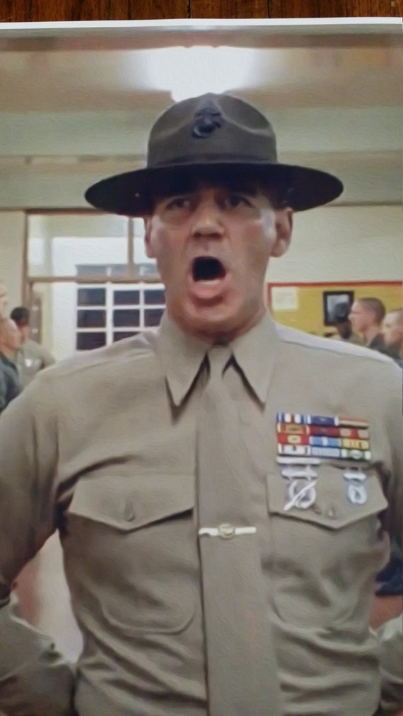 Full Metal Jacket GIANT WIDE 24/"x 42/" Movie Poster Print Marines Vietnam War Vet