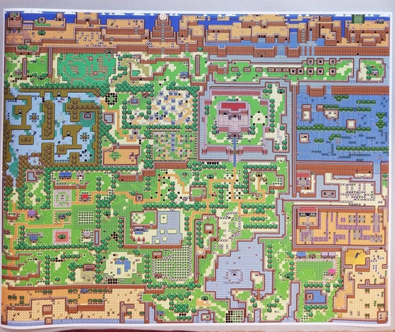 Zelda Link's Awakening Map Guide - All Fast Travel and Dungeon