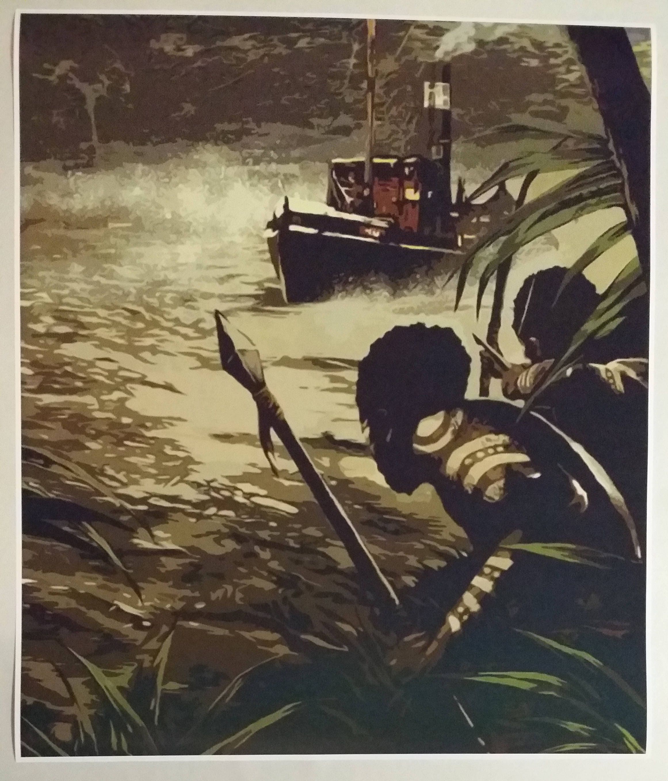 Heart Of Darkness Novel Book Cover Poster 28x 24 Print Joseph Conrad heart-of-darkness-novel-book-cover-poster-28x-24-print-joseph-conrad