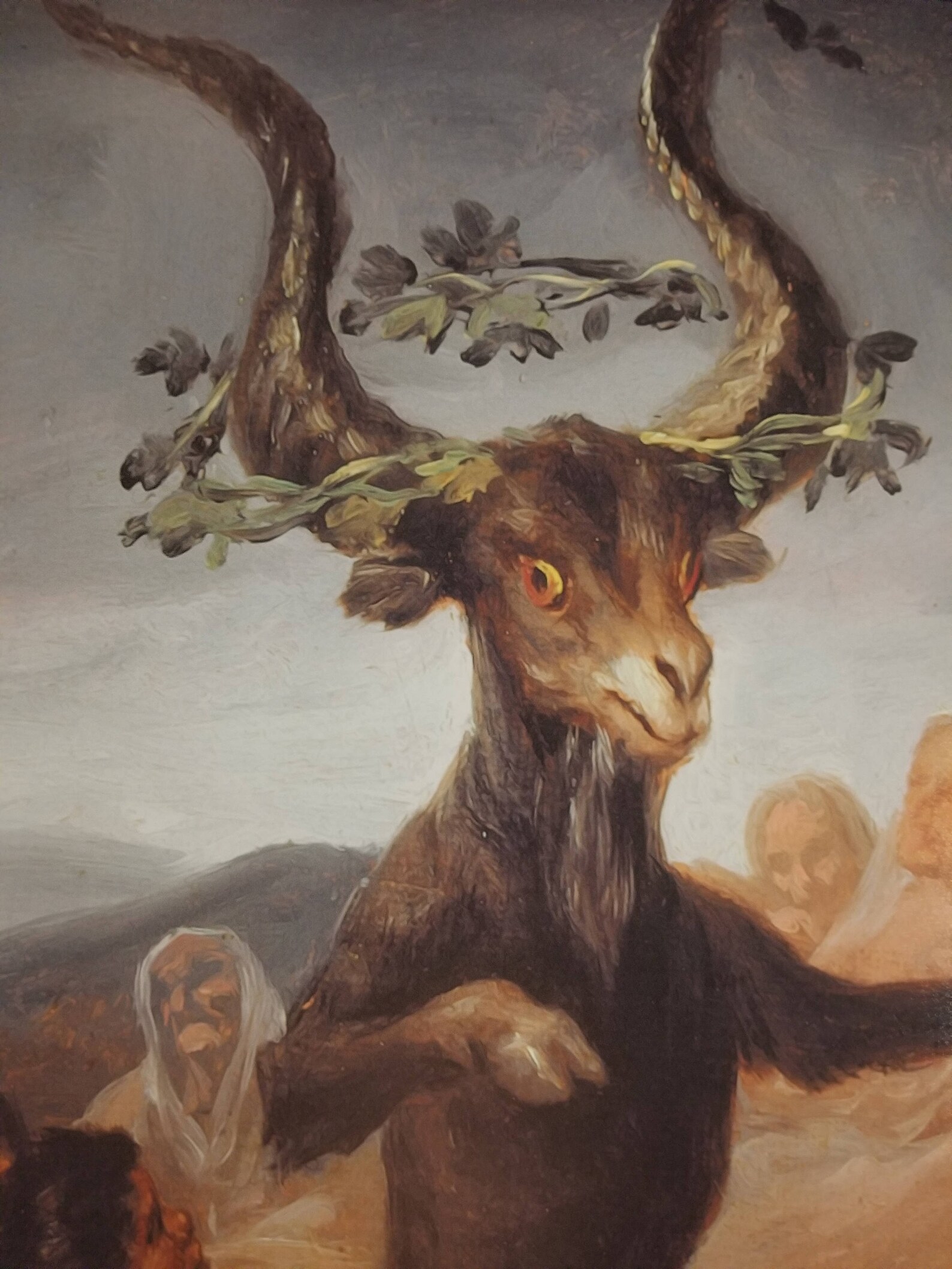 Francisco de Goya Brujas Sabático Cartel Impresión Arte Negro Etsy