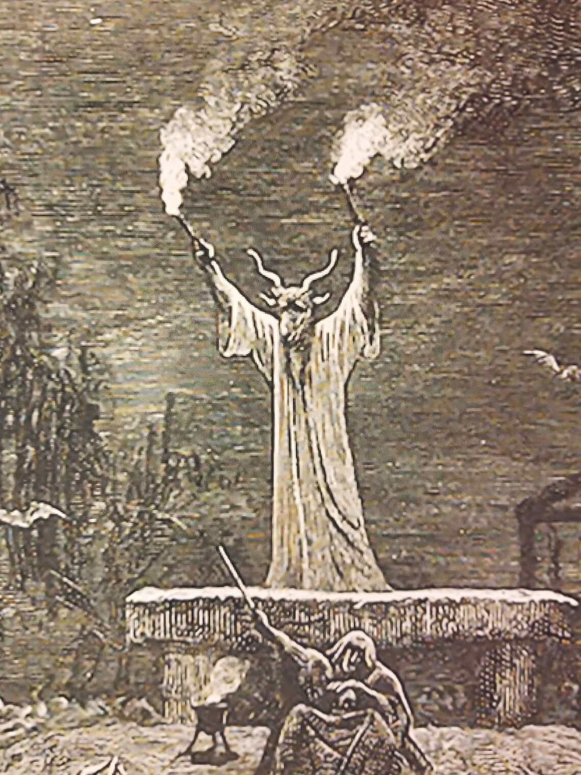 Gustave Dore Witches Dancing at a Sabbath 12 X Etsy