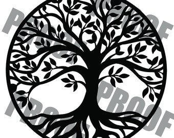 Tree Of Life Digital File PNG & SVG Format