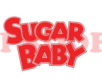 Sugar Baby Digital File PNG Format