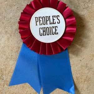 People's Choice, small rosette ribbon award