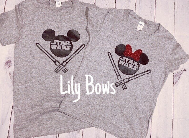 Star Wars Family Disney Shirts Disney Matching Shirts Star - Etsy