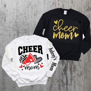 Cheer mom sweatshirt - cheer mom hoodie- cheer mom svg - cheer mom - cheer hoodie