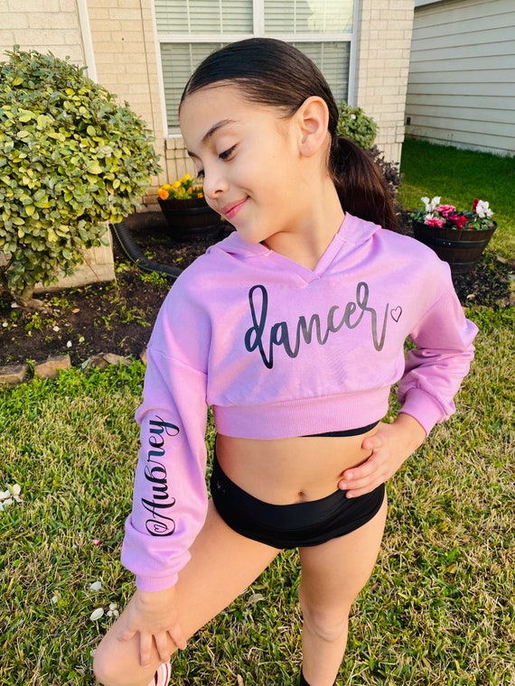 crop top hoodie girls