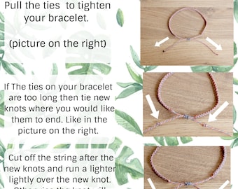 Friendship Bracelets Knots For Necklaces Adjustable Friendship