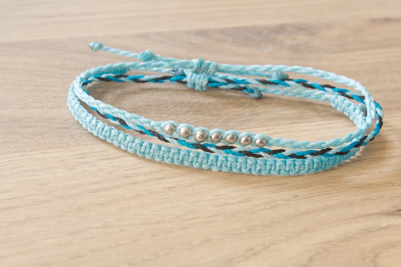 3 Random Bracelets of your colour choice 3 Surprise Bracelets or anklets
