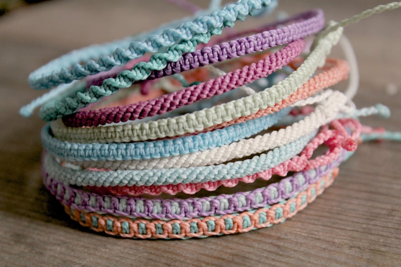 3 Random Bracelets of your colour choice 3 Surprise Bracelets or anklets