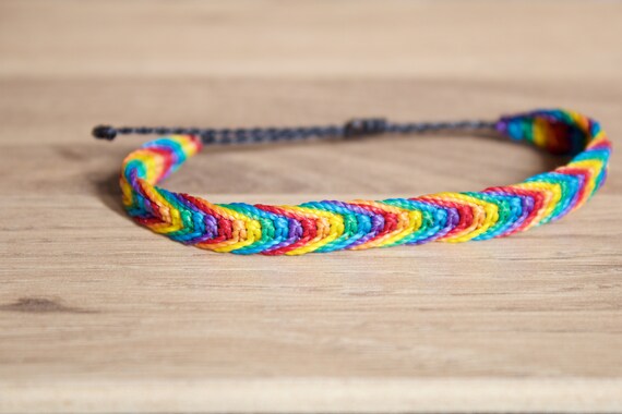 Gay Drapeau GAY Pride Lot de 5 BRACELETS BRESILIENS