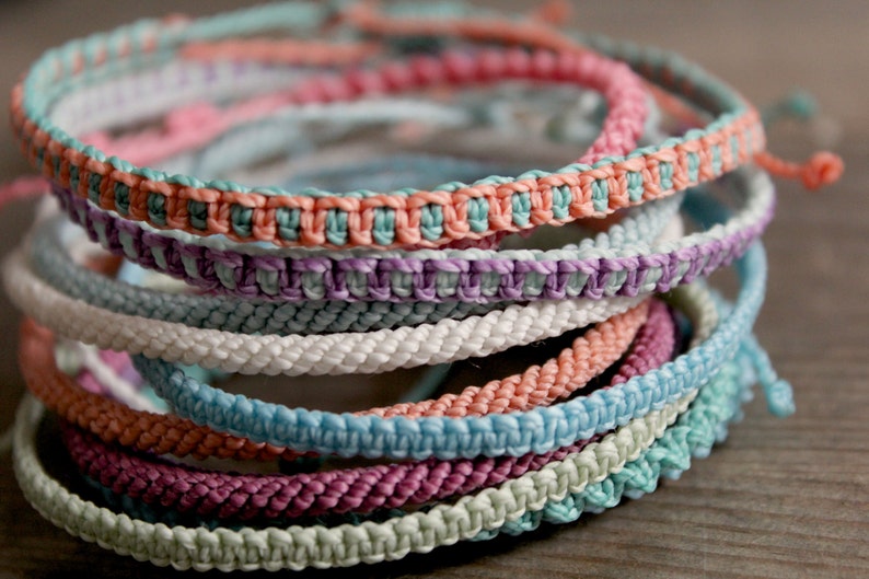 3 Random Bracelets of your colour choice 3 Surprise Bracelets or anklets