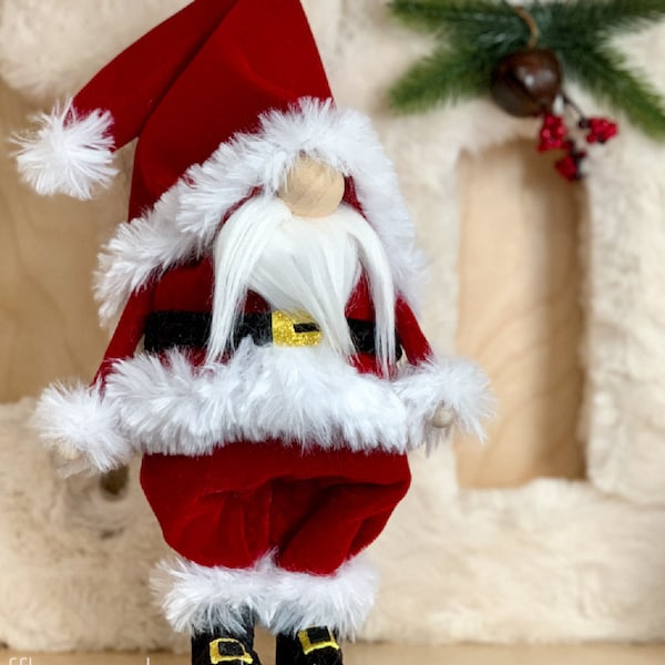 No-Sew Gnome Clothing Pattern: Cone Gnomes, Pirate, Biker, Santa (PDF and Video Tutorials)