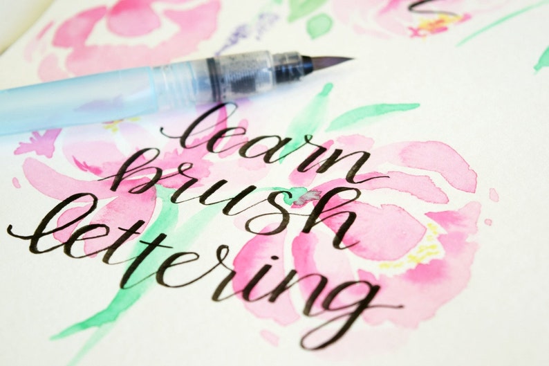 Buy Brush Calligraphy Practice Sheets: Basic Strokes Lettering ...