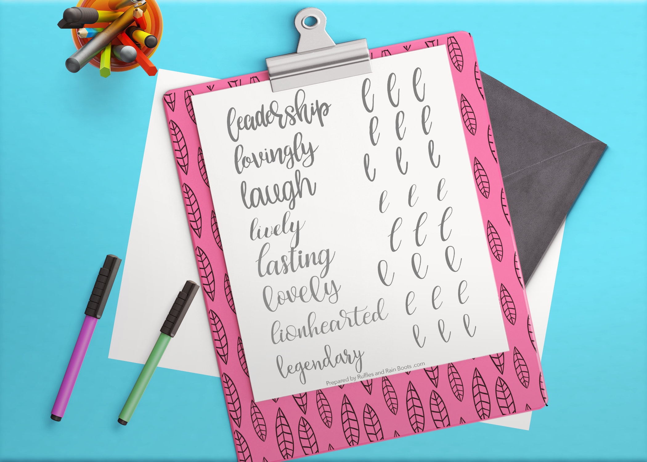 Lowercase Hand Lettering Lowercase Hand Lettering Practice: Brush & Bounce Calligraphy (for ...