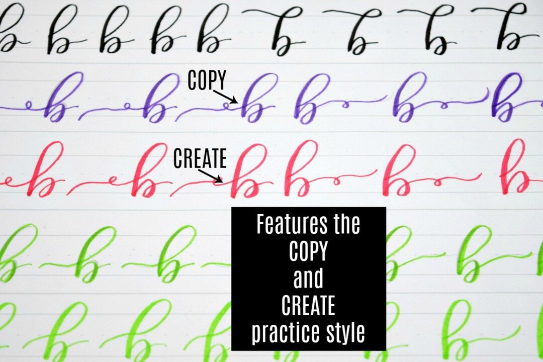 Swashes Lettering Hand Lettering Practice Sheets: Swash and Flourish Alphabet (PDF/JPG ...
