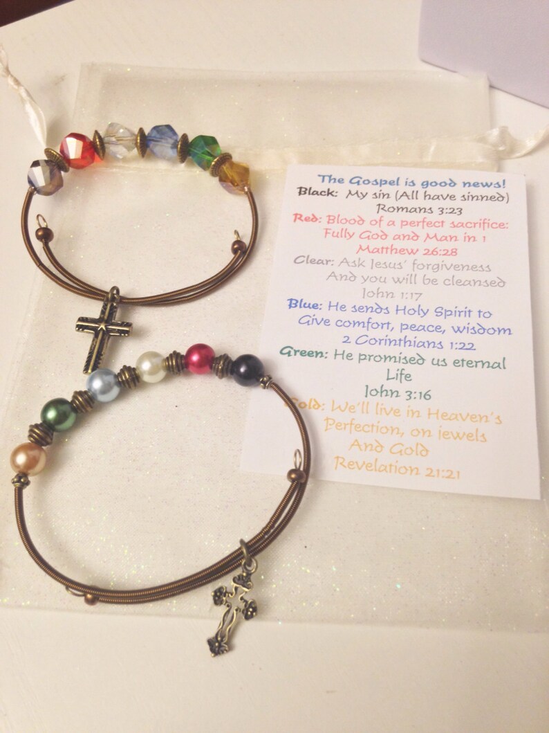 Gospel Bracelet Expandable Bracelet 1 Sz Fits All Salvation Etsy