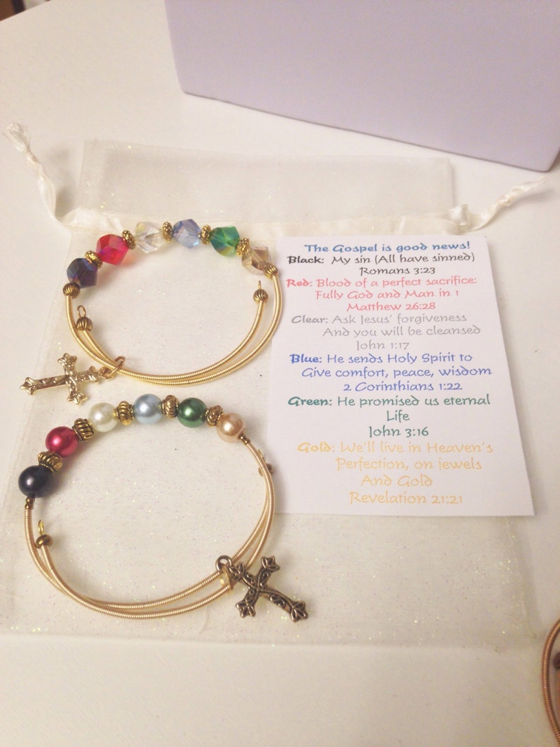 Gospel Bracelet Expandable Bracelet 1 Sz Fits All Salvation Etsy