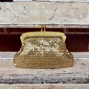 Vintage Oroton Gold Mesh Purse - 1960's - Vintage Coin Purse  - Glomesh - Park Lane - Vintage Wedding Purse - Something Old