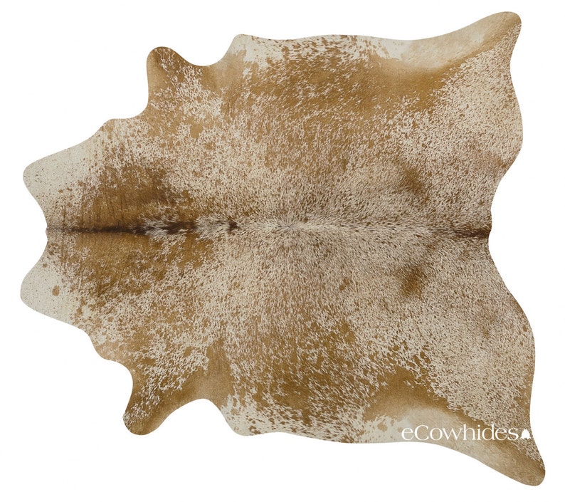 Salt and Pepper Brown Brazilian Cowhide Rug Cow Hide Rugs XXL Etsy