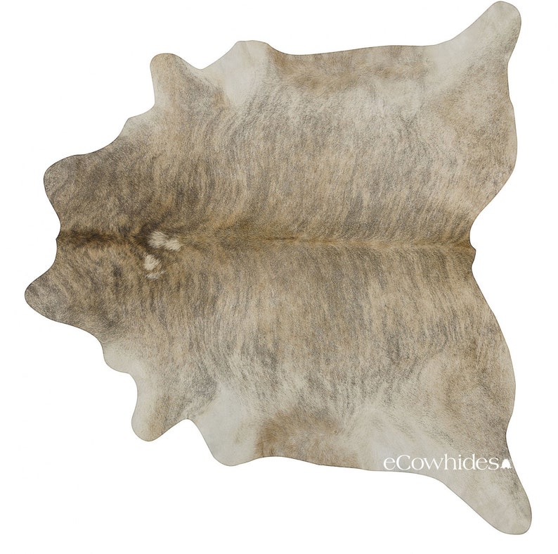 Light Brindle Brazilian Cowhide Rug Cow Hide Rugs LARGE Etsy