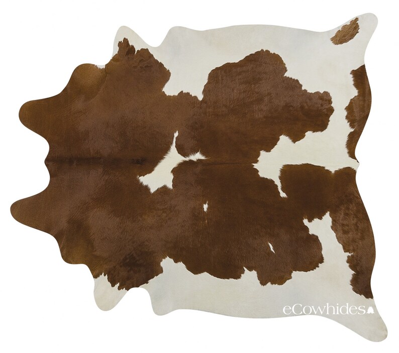 Brown White Brazilian Cowhide Rug Cow Hide Rugs XL Etsy