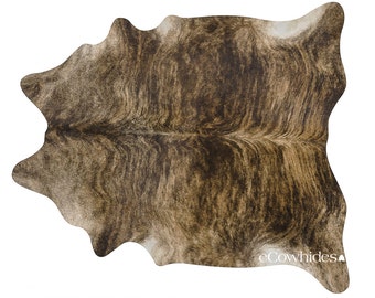 Brindle brazylijski skóry wołowej dywan krowa ukryć dywany: duży
