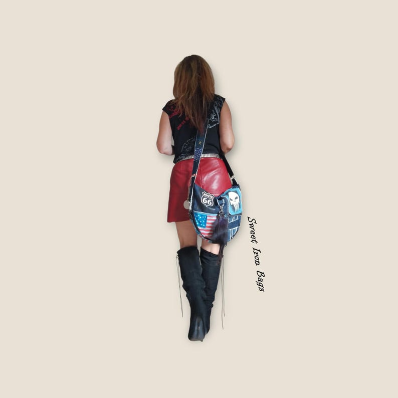 Recycled denim bag