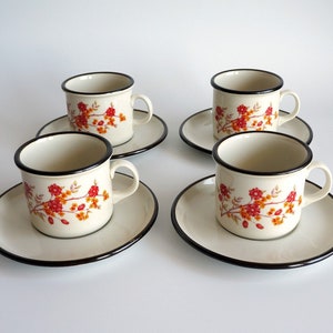 Nambe Skye Collection Espresso Cups with Saucer, Mini Coffee Mug, Porcelain  Mug for Caffe Mocha, Cappuccino, Milk or Mochaccino, 2oz