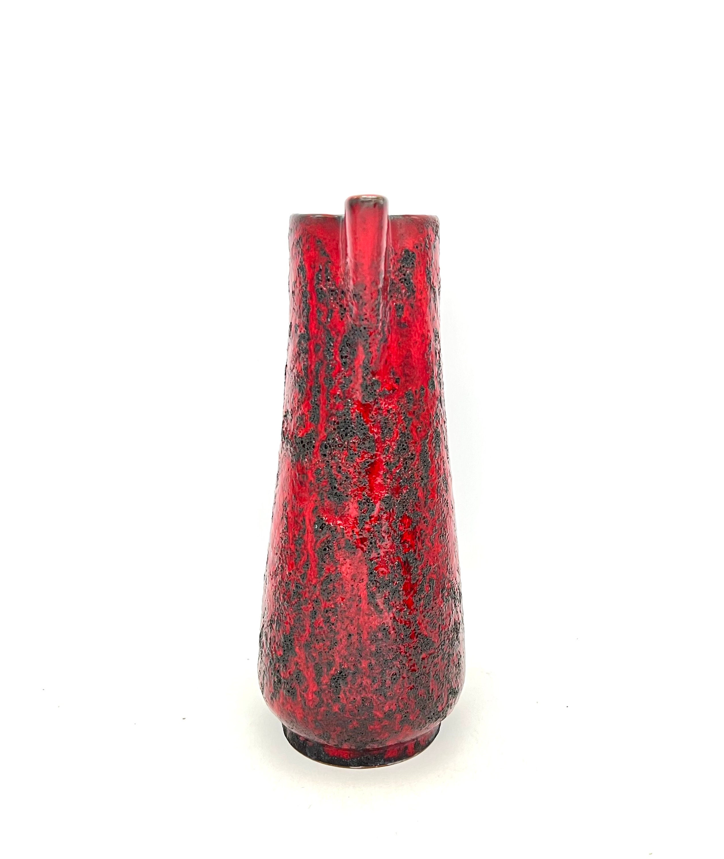 Fat Lava Vase, Gräflich Ortenburg, 1970s West German Pottery - Etsy