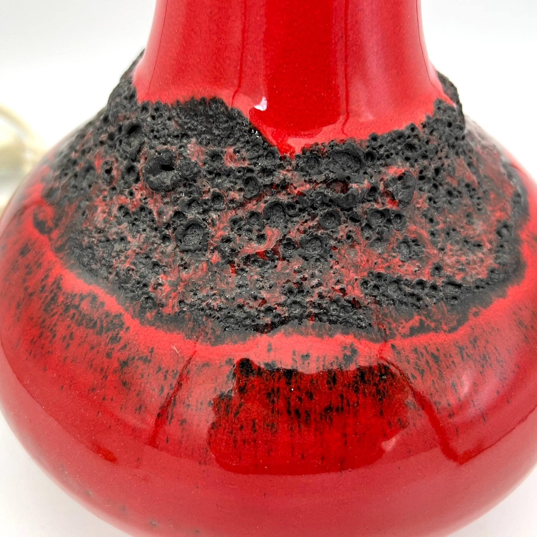 Kreutz Keramik Vintage Ceramic Lampbase, Mid Century Modern 1960s