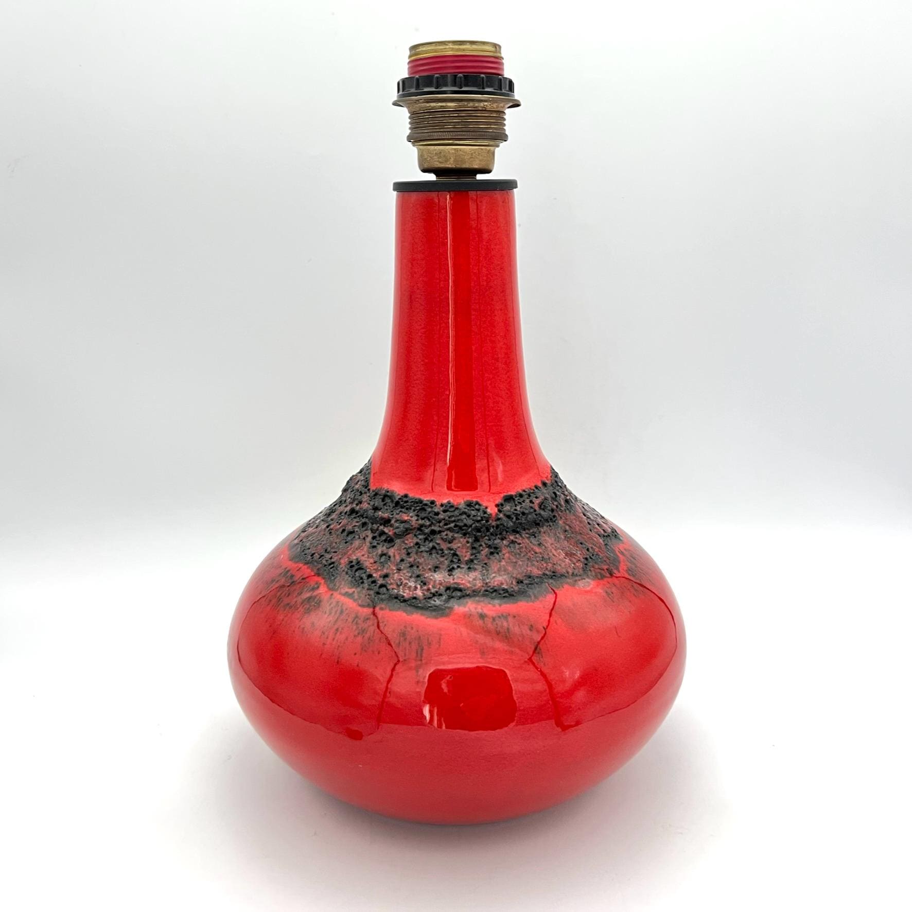 Kreutz Keramik Vintage Ceramic Lampbase, Mid Century Modern 1960s