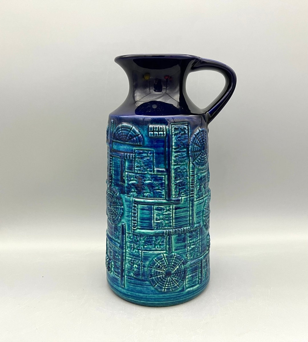 ヨーロッパ 1970年代ヴィンテージ 陶器の青い鳥たち 10羽セット