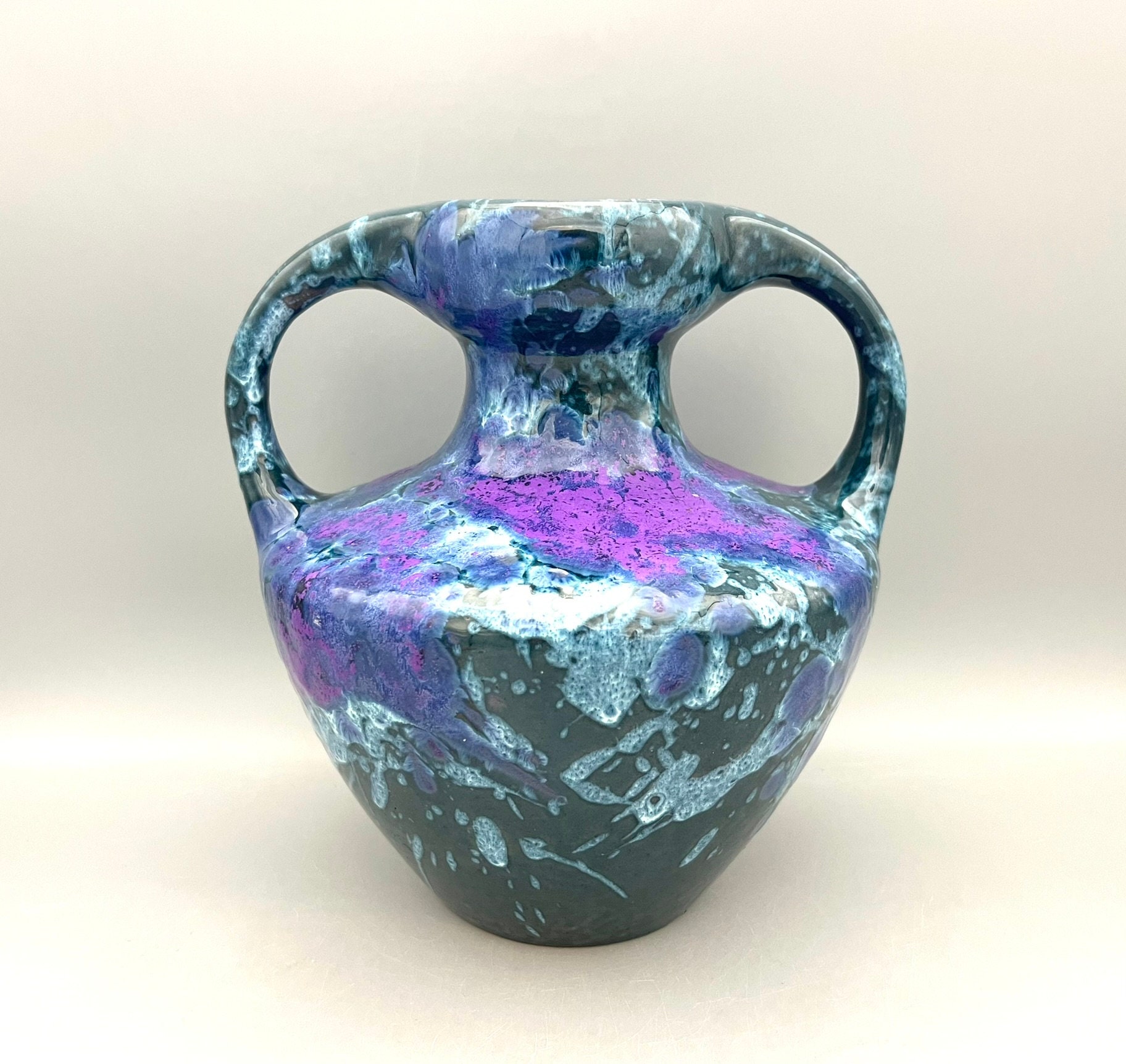 Marei Keramik 9302 Gorgeous , Stunning Purple / Lilac /blue