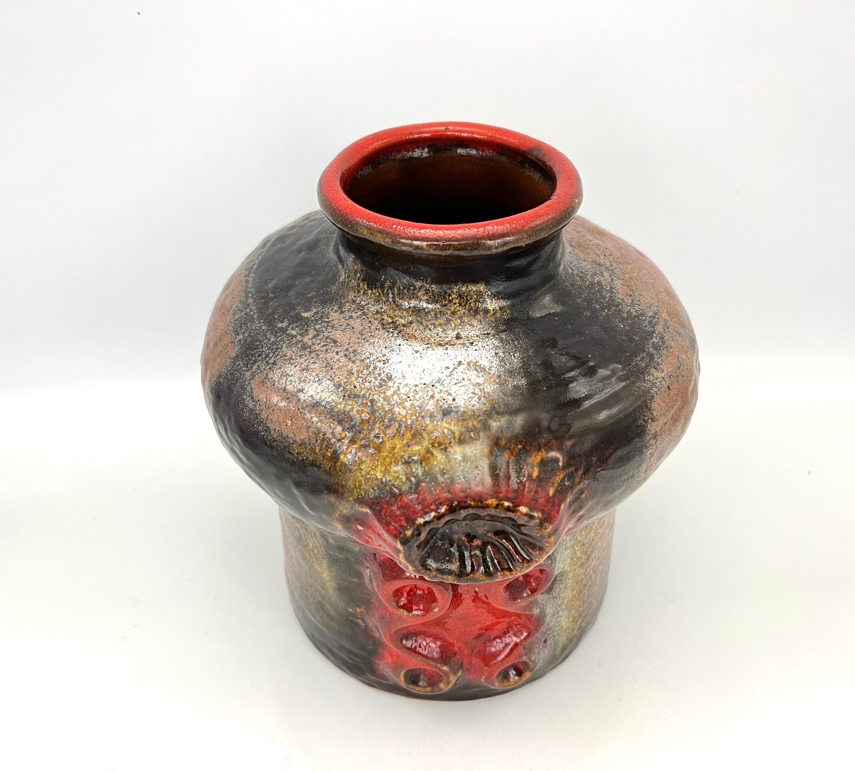 Vintage Carstens Tönnieshof Fat Lava Vase – West Germany, 1970s - Etsy