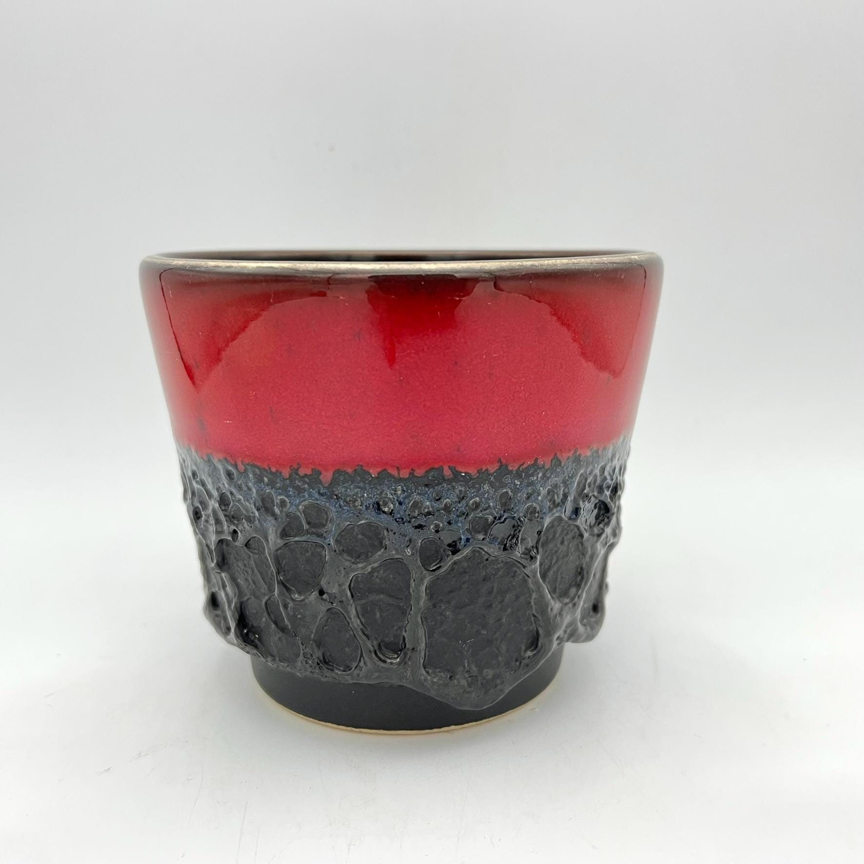 FAT LAVA プランター 【Jopeko】 Jopeko Fat Lava Planter, Red Gloss, West Germany Pottery - Etsy