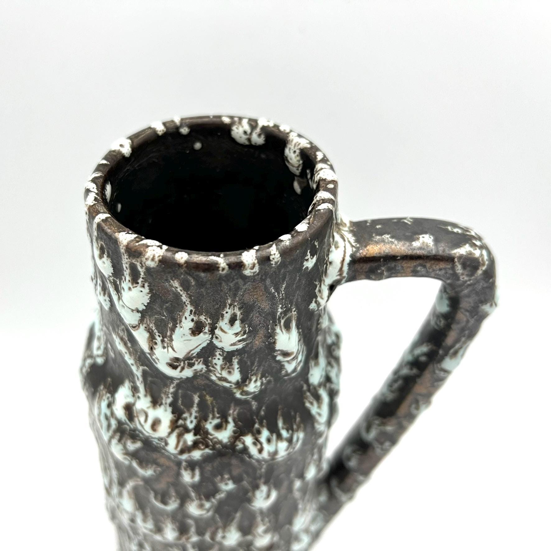 Scheurich Keramik 西ドイツ製 Fat Lava 26cm Scheurich Fat Lava Vase 275-28 – Mid Century Modern West Germany