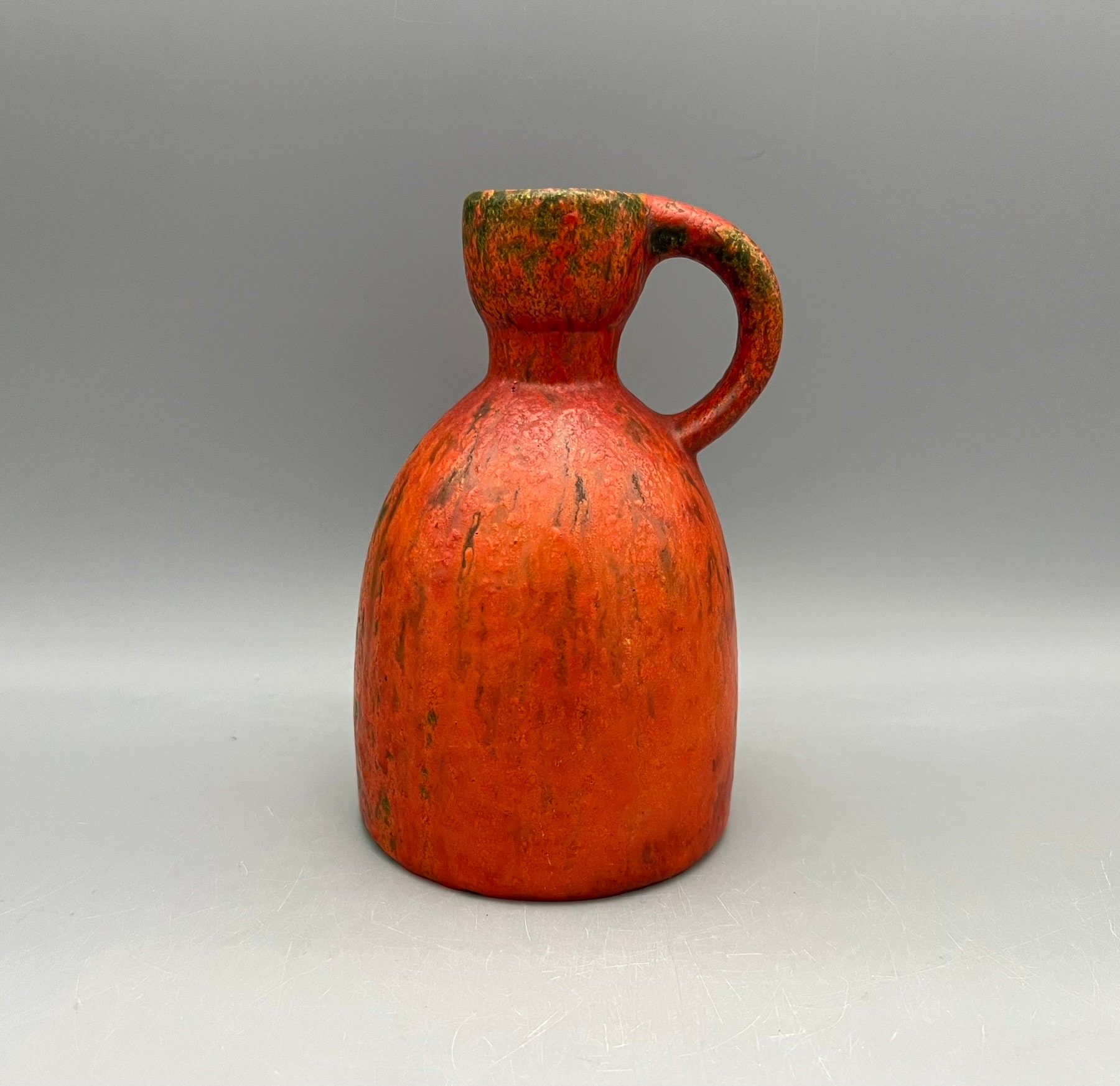 fat lava ruscha volcano 12cm ビンテージ　花瓶 fat lava ruscha volcano 12cm ビンテージ 花瓶（FAT LAVA
