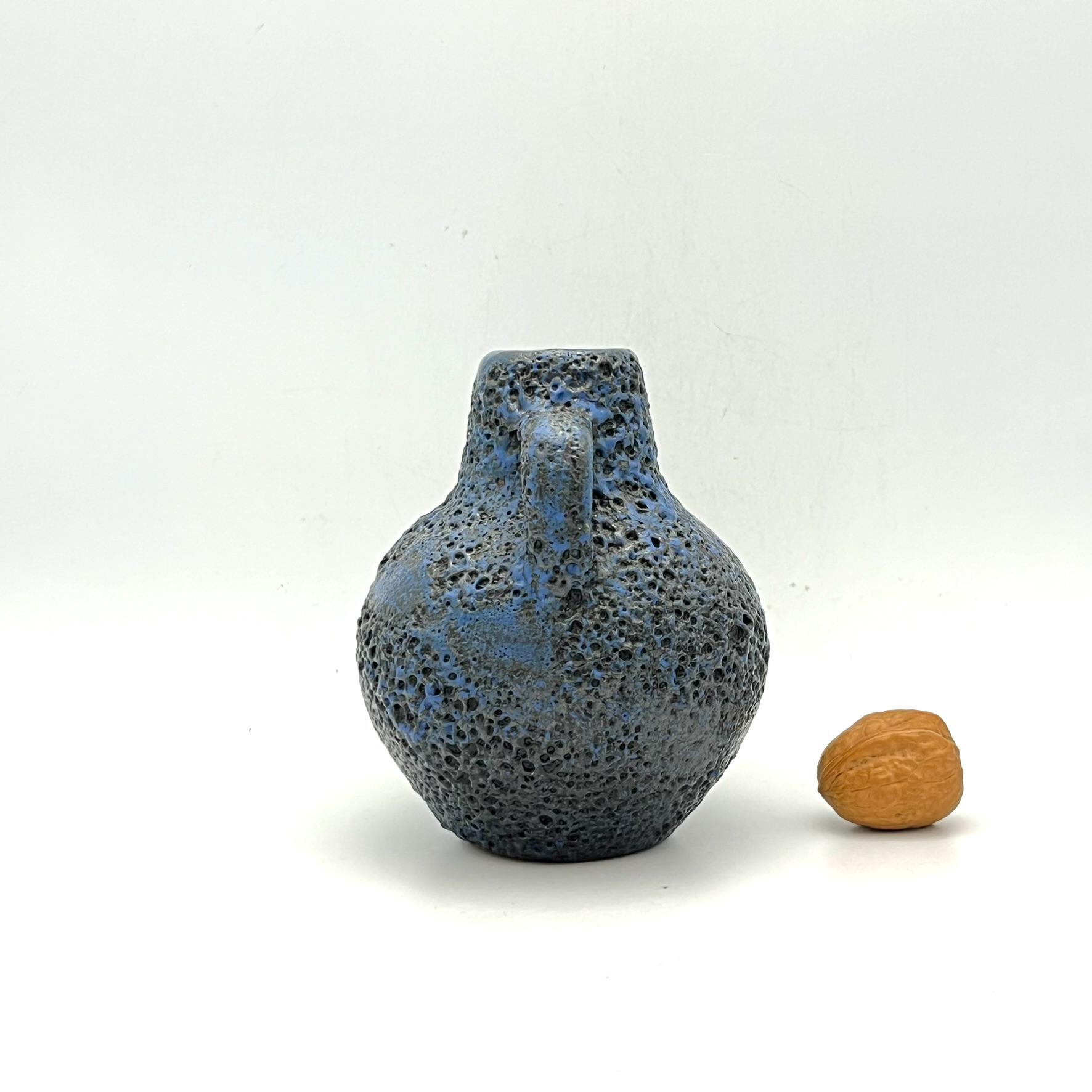 Kreutz 207、青と黒の Fat Lava 花瓶、素晴らしい/高品質/収集
