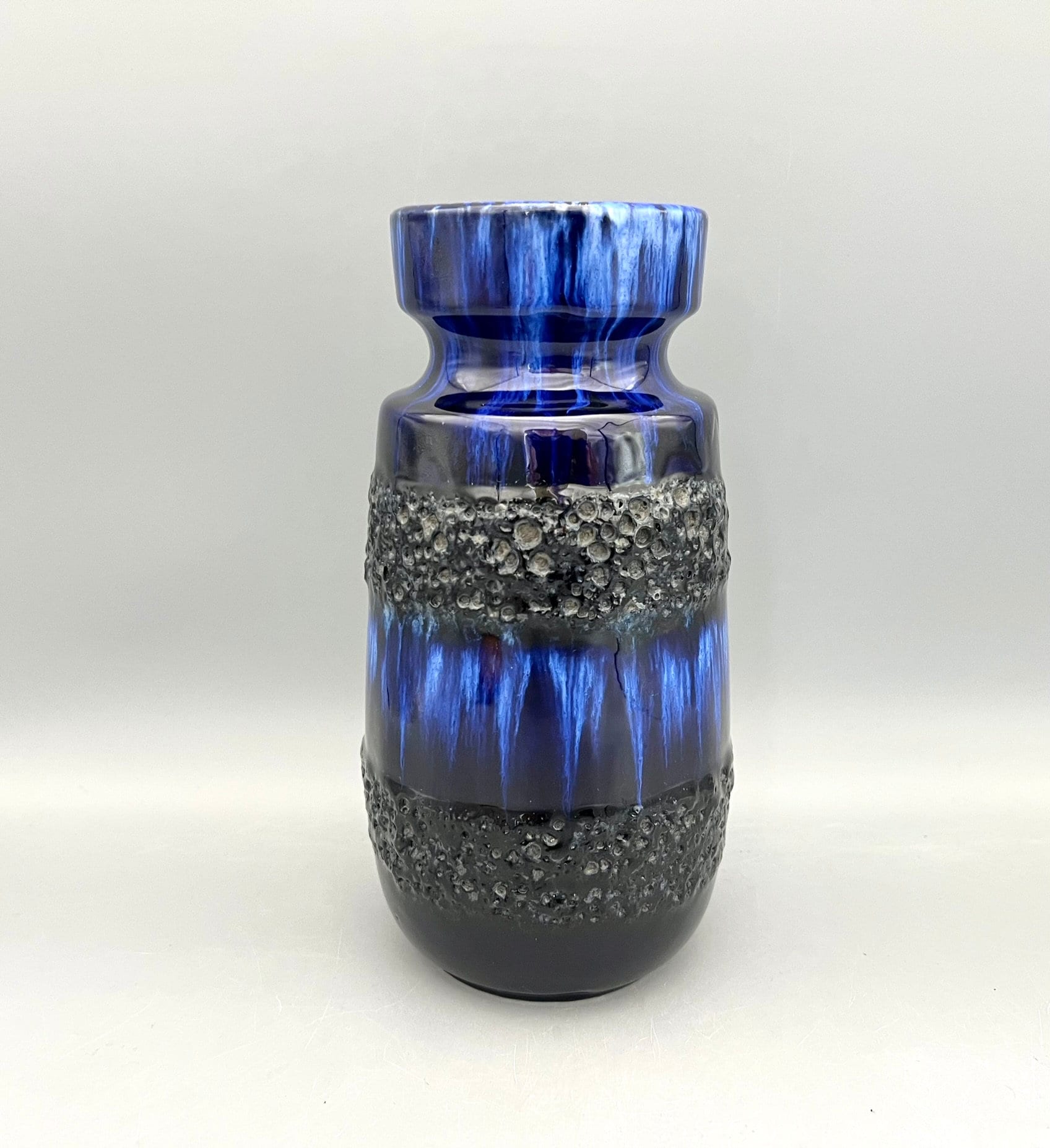 West Germany Fat Lava 花瓶　(242-22) Vintage Pottery Fat Lava 242-22 Vases from Scheurich