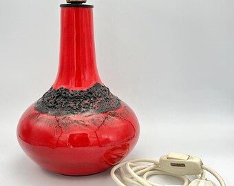 Kreutz Keramik Vintage Ceramic Lampbase, Mid Century Modern 1960s