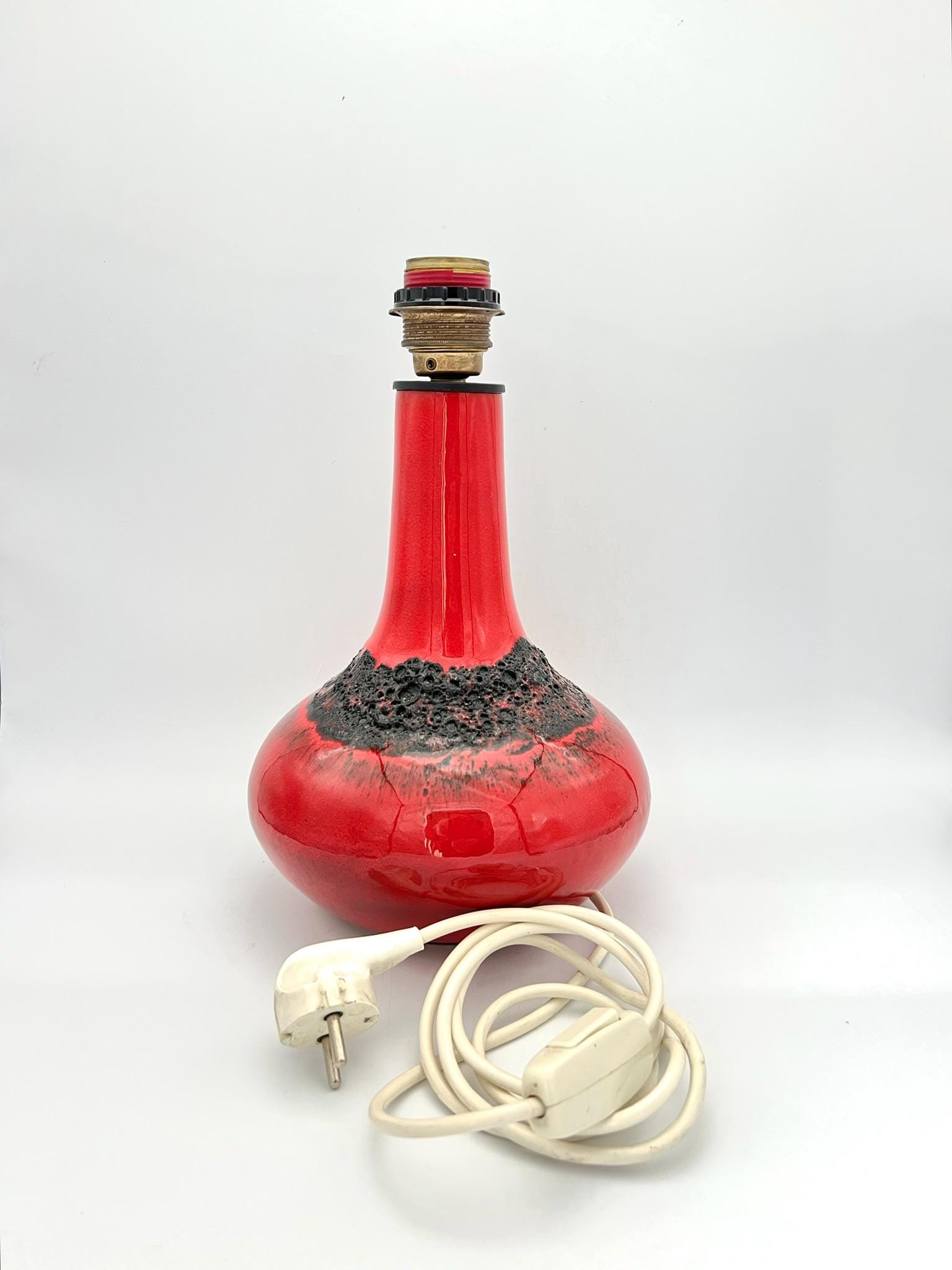 Kreutz Keramik Vintage Ceramic Lampbase, Mid Century Modern 1960s