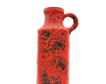 Bauhaus Theodor Bogler Vase, Wilhelm Herkenroth Studio Keramik