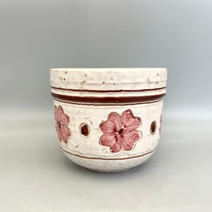 Bitossi  /  Raymond  Pottery Italian ceramic 1970s , planter for Rosenthal Netter Germany.