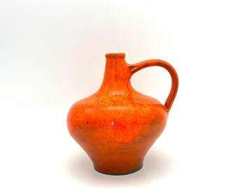 Vintage Vase Hartwig Heyne, Hoy Keramik, Vintage Vase, Bulbous
