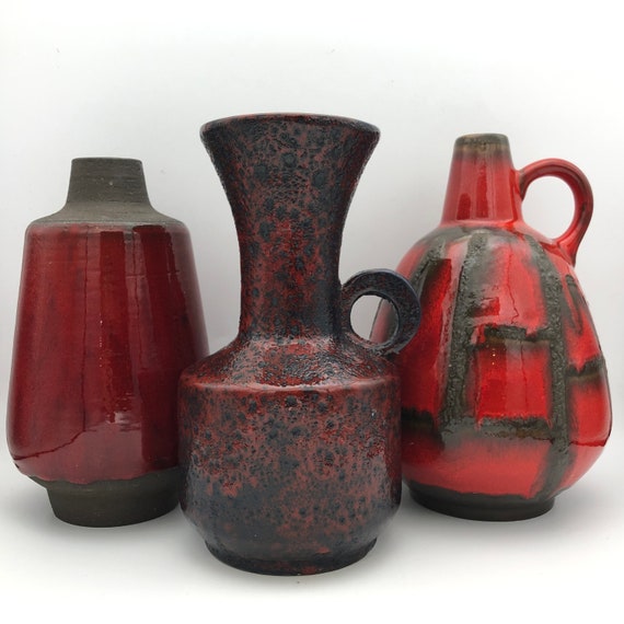 Fat Lava】ファットラヴァ Rhein Ruhr Keramik 花瓶